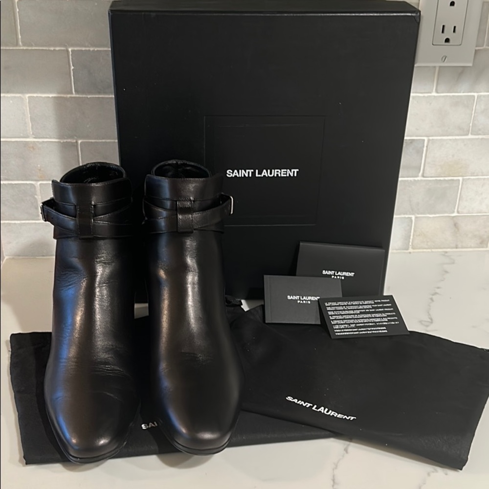 Saint Laurent 'Blake 40' Jodhpur boots Size 38